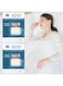 Sets of Portable Disposable Bedding: Travel-Ready 4-Piece Double Set with Bed Sheets, Quilt Cover, and Pillowcase for Convenient Travel Use.