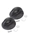 Universal Pot Lid Replacement Knobs, Glass Lid Handles Knobs Kitchen Cookware Pan Lid Holding Knobs, Bakelite Knobs with Screw 2 Pcs for Pots, Pans and Skillets