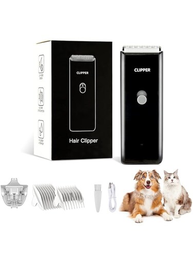 Aputue Dog Grooming Clippers, Quiet Washable Electric Dog Grooming Kit, USB Rechargeable Dog Hair Trimmer, Pet Hair Trimmers for Dogs Cats