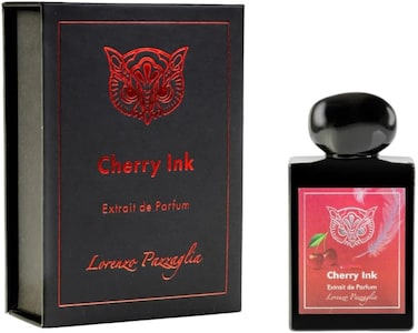 Lorenzo Pazzaglia Cherry Ink Unisex Niche Perfume For Women &amp; Men, Bold Cherry Extrait De Parfum, Long Lasting Fragrance, Sensual &amp; Dark Scent, Luxury Gender-Inclusive Perfume 50ml