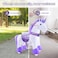 PonyCycle Kids Riding Horse Purple Unicorm - Small