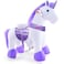 PonyCycle Kids Riding Horse Purple Unicorm - Small