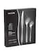 Royalford royal cutlery set, 24 pcs, stainless steel spoon, rf10333 cutlery set for 6 people spoon, knife and fork sets ideal for home/ party/ restaurant mirror polished, dishwasher safe, multicolor