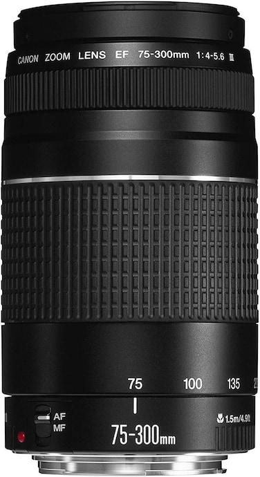 Canon Ef 75-300mm F/4-5.6 III Telephoto Zoom Lens For Slr Cameras