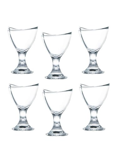 Pack Of 6 Delight Sundae Cup Clear