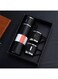 AWH Stainless Steel vacuum Flask Gift Set: Insulated Water bottle for Outdoor Travel and Sipping (Black)