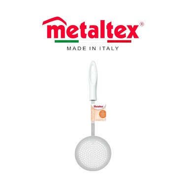 Metaltex Kristall Stainless Steel Skimmer 35cm &ndash; Durable and Efficient Cooking Tool