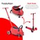 Yvolution LUNA 3-in-1 Scooter Red &ndash; Toddler to Kid Ride-On &amp; Lean-to-Steer Scooter, Adjustable Handlebar, LED Wheels, StorAge Drawer (101266)