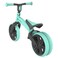 دراجة التوازن Yvolution Velo Junior باللون الأخضر - دراجة توازن للأطفال الصغار من عمر 1.5 إلى 3 سنوات، مقعد ومقود قابلان للتعديل، تحويل من وضع العجلة الخلفية المزدوجة إلى وضع العجلة الواحدة (YT16G2)