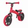 دراجة التوازن Yvolution Velo Junior باللون الأحمر - دراجة توازن للأطفال الصغار من عمر 1.5 إلى 3 سنوات، مقعد ومقود قابلان للتعديل، تحويل من وضع العجلة الخلفية المزدوجة إلى وضع العجلة الخلفية المفردة