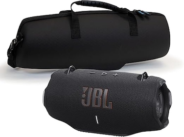 JBL Xtreme 4 Black Portable Bluetooth Speaker w/Xtriz Hardshell Case Bundle