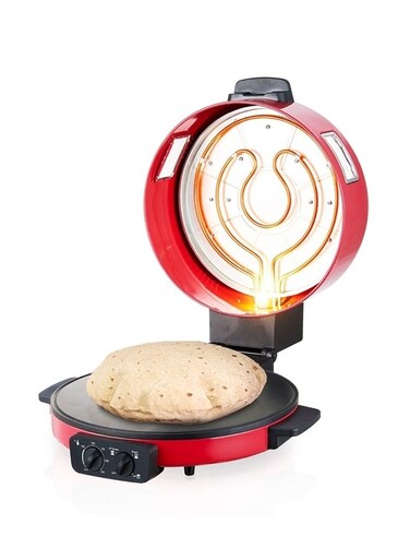 Saachi Roti/Tortilla/Pizza Maker NL-RM-4980GT-RD
