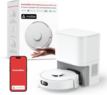 SwitchBot Mini Robot Vacuum K10+ Pro-W3011026