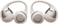 SHOKZ OpenDots ONE Wireless Open-Ear, Clip-On Earbuds, Ergonomic JointArc Fit with Dual-Driver Bassphere Technology, Dolby Audio, 40-Hour Battery Life, IP54 Water Resistance - Grey (International Version)