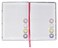 iscream Plush Fleece Book-Bound Lined-Page 8.75" Journal - Donut Shop with Mini Stuffed Toys