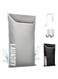 DONAQ Hanging Laundry Hamper Bag XL 40x22", Space Saving over the Door Storage Bags, Behind the Door Hampers for Dirty Clothes &amp; Wall Mounted Basket for Bathroom, Organizer for Small Room Spaces RV
