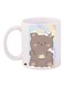 Printed Ceramic Coffee Mug Multicolour