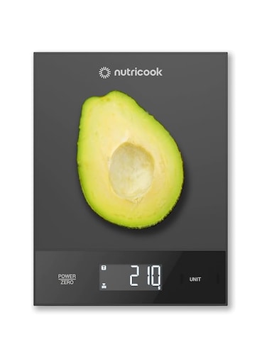Nutricook Food Scale, 11lb Digital Kitchen Scale, Weight in Grams and Ounces (1g Precise) for Baking, Cooking, Nutrition and Meal Prep, Tare Function