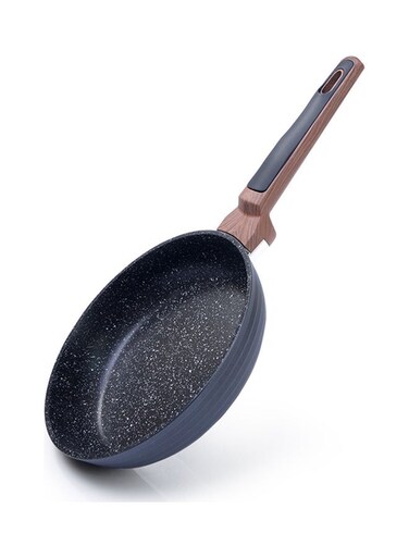 Frying Pan Aluminum With Non-Stick Coating And Induction Bottom &Acirc;&nbsp;Diamond Series Black 20x4.8cm