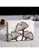 Metal Ginkgo Leaf Napkin Holder - Perfect for Dining &amp; Coffee Tables, Kitchen Decor, Ideal for Restaurants, Hotels, Cafes