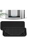 Upgraded Silicone Non-slip Refrigerator Drip Catcher for Water Tray, Protects Ice and Water Dispenser Pan From Spills, Mineral Build-Up and Water Splatter(Black)