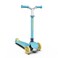 Yvolution Glider 2-in-1 Scooter &ndash; Ride-On &amp; Scooter Convertible for Toddlers, Adjustable Seat &amp; Handlebar, Lean-to-Steer, Blue/Yellow (YT09Q4)