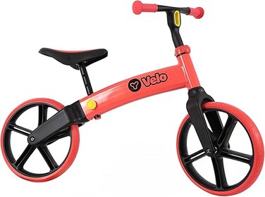 دراجة التوازن Yvolution Y Velo Senior، دراجة تدريب بدون دواسات مقاس 12 بوصة للأطفال من عمر 3 و4 و5 سنوات