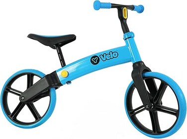 دراجة التوازن للأطفال الصغار Yvolution Y Velo Junior، دراجة تدريب بدون دواسات بعجلات 9 بوصة، هدية خارجية مناسبة للأطفال من عمر 18 شهرًا إلى 5 سنوات (بنين وبنات).