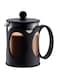 Bodum Kenya French Press Coffee Maker 4 Cup, BD-10683-01, Black, 0.5 litre, Glass/Plastic