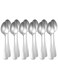 Steel Espresso Spoons 4-Inch Mini Coffee Spoon Set 12-Piece
