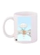 We Bare Bears Printed Mug White/Blue/Brown