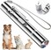 Aluchy Laser Pointer Toys,Cat Toys for Indoor Cats,Kitten Dog Laser Pen Toy, Red Dot LED Light Pointer Interactive Toys for Indoor Cats Dogs,USB Charging, 5 Switchable Patterns