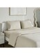 Box Purely-Percale 3-Piece 300TC Percale Queen King Duvet Quilt Cover Set 220 x 220 cm