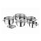 VINOD Stainless Steel Casserole Set - 5 Pieces, (2L, 2.7L, 3.6L, 5.0L, 6.0L), VIC008