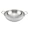 Vinod Smart Tri-Ply Stainless Steel Kadahi with Lid, 34 cm (Item VTK034)   Heavy Bottom Premium Deep Wok   Elegant Triply Cookware Stir-Fry Pan for Even Heating