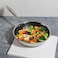 VINOD PLATINUM PRO HONEYCOMB FRYPAN &ndash; 20 CM, TRIPLY STAINLESS STEEL, NON-STICK HONEYCOMB SURFACE, INDUCTION COMPATIBLE, DURABLE &amp; EASY TO CLEAN, TP/NTNSFP-20