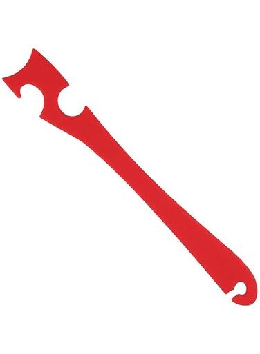 Custelen Silicone Oven Rack Push Pull Tool with Extra Long Handle - Ideal Shelf Puller for Air Fryer Toaster Ovens and Small Kitchen Appliances - Cool and Convenient Kitchen Gadget and Accessory