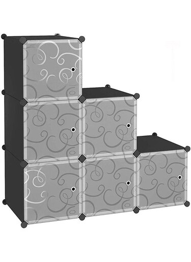 Cubbies Storage Organizer Cube Storage Shelves Closet Cabinet Shelf Portable Shelving Toy Organizer Cabinet Plastic Dresser Clothes Storage Cubes