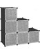 Cubbies Storage Organizer Cube Storage Shelves Closet Cabinet Shelf Portable Shelving Toy Organizer Cabinet Plastic Dresser Clothes Storage Cubes