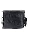 Insulated Lunch Bag Black/Yellow 11x7x9inch