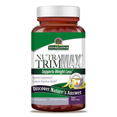 Nature's Answer Nutra Trim Max Vegetarian Capsules For Weight Management, Pack of 180's