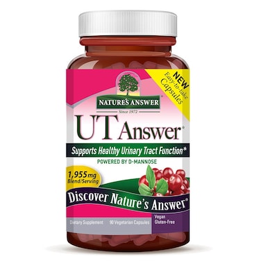 Nature's Answer UT Answer 1955mg Vegan Capsules For Urinary Tract Health, Pack of 90's