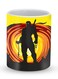 Premium Ninja Typhoon Designer Mug Yellow/Orange/Black