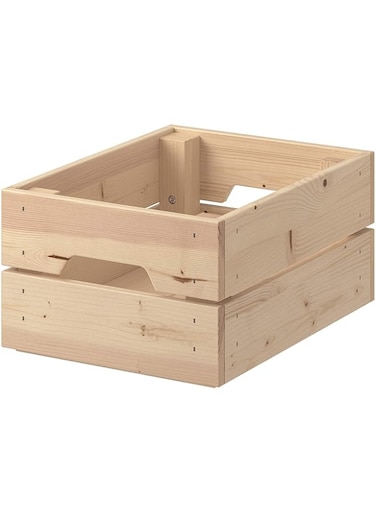 TML Knagglig Storage Box, Pine, 23X31X15 cm