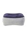 Inflatable Foot Pad Pillow Travel Foot Rest Flocking Pillow Relax Cushion