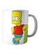Hosny Cartoon Character Printed Mug White/Yellow/Red Standard Size