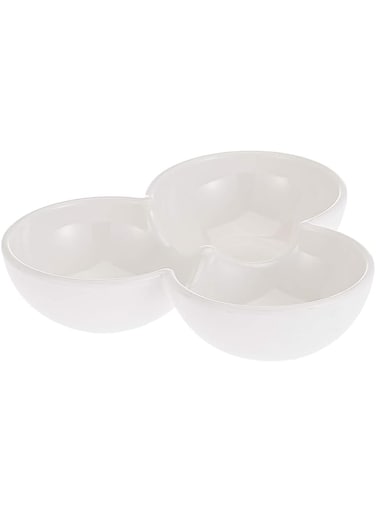 Servewell Melamine Horeca Round Pickle Bowl White 7" 17.5cm H_2349