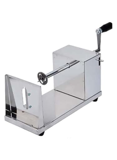 Dubai Gallery Stainless Steel Potato Slicer- Silver -AMZN39427717A