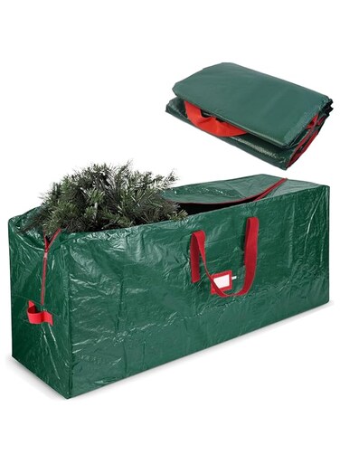 Christmas Tree Storage Bag Fits up to 7Ft Artificial Trees, Waterproof Christmas Tree Bag- Strong, Durable Handles