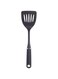 KITCHENCRAFT MasterClass Soft-Grip Nylon Slotted Turner, Carded Black 35.5 cm MCSGNWNT